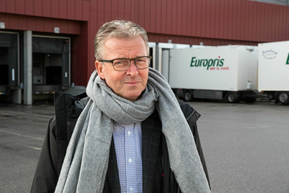 Logistikkdirektør Pål Christian Andersen i Europris. Foto: Øyvind Ludt