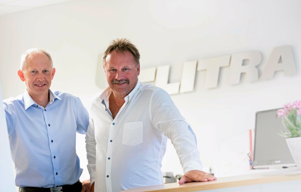 Viseadm. direktør Anders Brenningen og adm. direktør Vegard Narmo ønsker alle som bor i Lillehammerområdet, eller som kjører forbi Lillehammer på formiddagen lørdag 23. september om å avlegge jubileumsutstillingen et besøk.