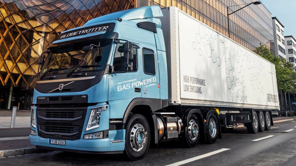 Nye Volvo FM LNG kommer for salg våren 2018.
