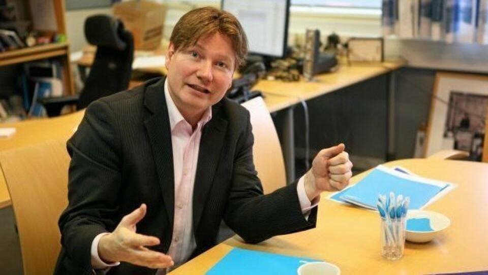 Ole Andreas Hagen er skuffet over manglende prioritering av Alnabruterminalen i Statsbudsjettet 2018. Foto: Per Dagfinn Wolden