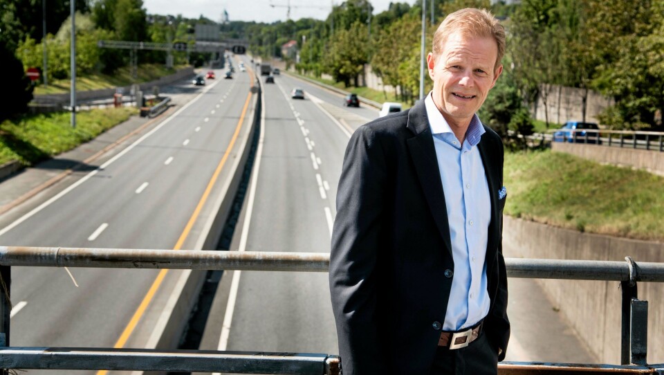 Speditør-sjef Are Kjensli roser det meste i samferdselsbudsjettet.
