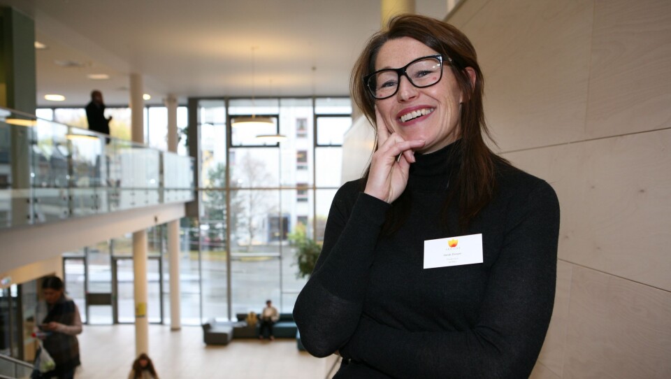 Logistikkprofessor Heidi C. Dreyer er blant toppene i nytenkning av fremtidig verdikjede. Foto: Per Dagfinn Wolden