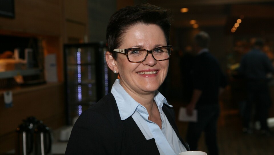 Vil Lisbeth Berg-Hansen nå profilere gods sjøveien på fulltid! Foto: Per Dagfinn Wolden