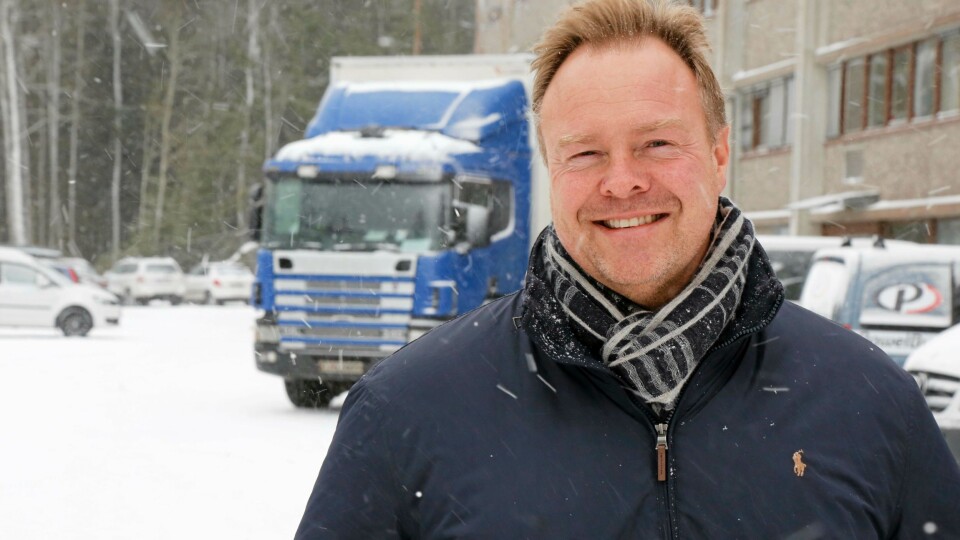 NYTT PRODUKT: Rune Holtan og Pluss Truck Sales & Rental AS lanserer fleksibel leasingavtale for trekkvogner.