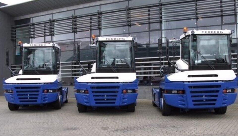 NY FORHANDLER: Terberg terminaltraktorer er det dominerende merket på det norske markedet. Nå blir det Hesselberg Truck som skal selge på vegne av NC Nielsen.
