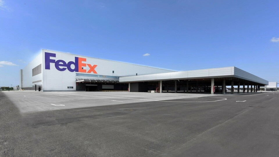 FedEx åpnet i Shanghai