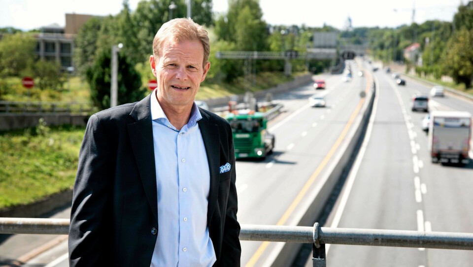 Adm. direktør Are Kjensli i NHO Logistikk og Transport er godt fornøyd med den blå-grønne regjeringsplattformen..