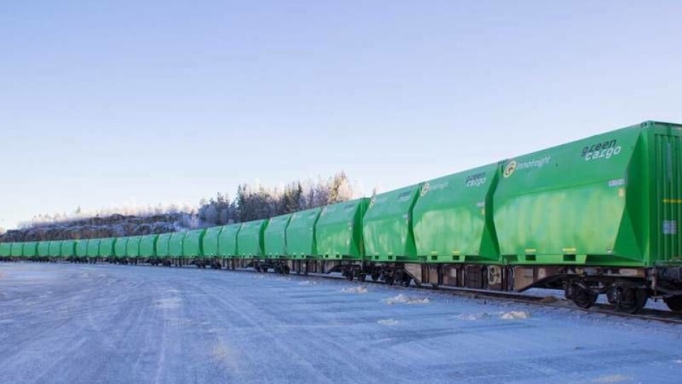 Green Cargo reduserer togtransporter med 25 prosent med nye XXXL-containere.