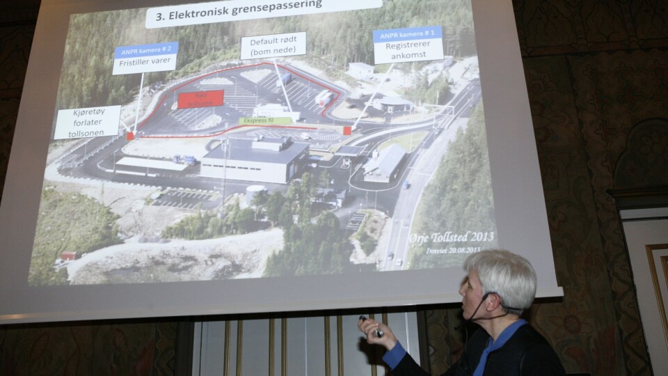 Avd. leder Hanne Solgaard Andersen i Tollregion Øst-Norge snakker om en ny toll-verden. Foto: Per Dagfinn Wolden