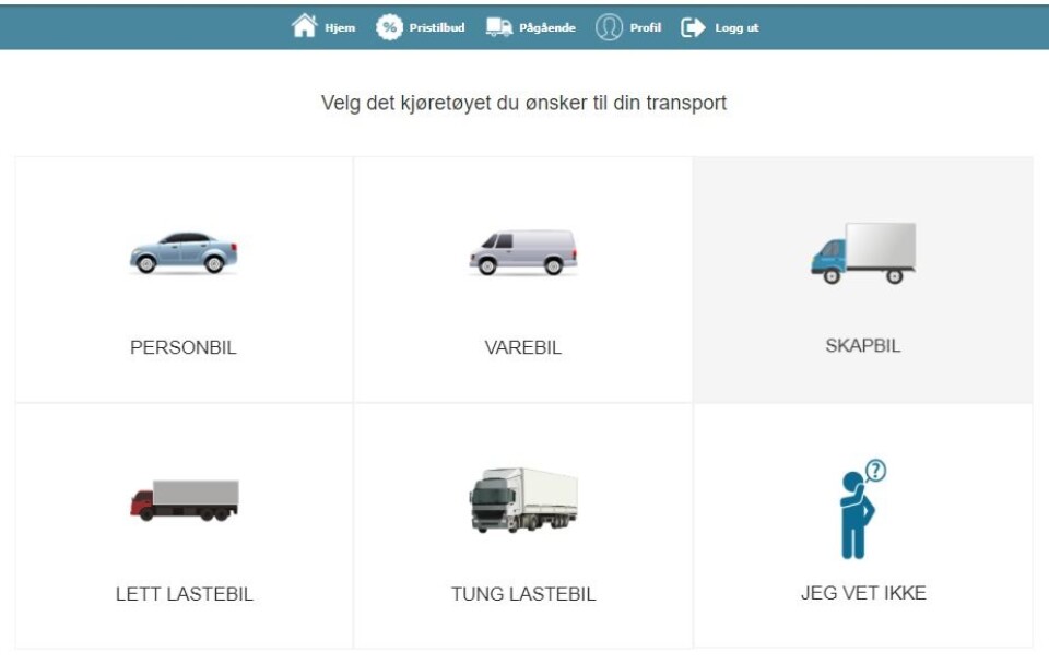 OVERSIKTLIG: Grensesnittet i appen er oversiktlig og forståelig.