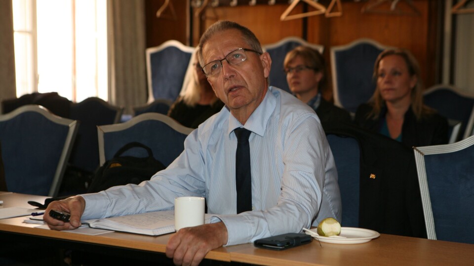 Lederen for landets største samferdselsorganisasjon, vegdirektør Terje Moe Gustavsen, er optimist for fremtiden. Foto: Per Dagfinn Wolden