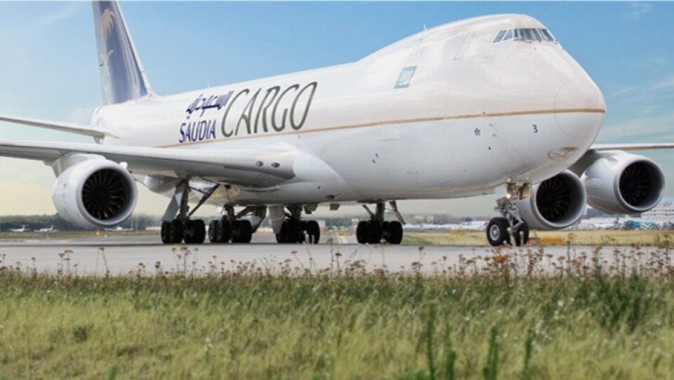 Saudia Airlines Cargo vurderer fraktfly med norsk laks.