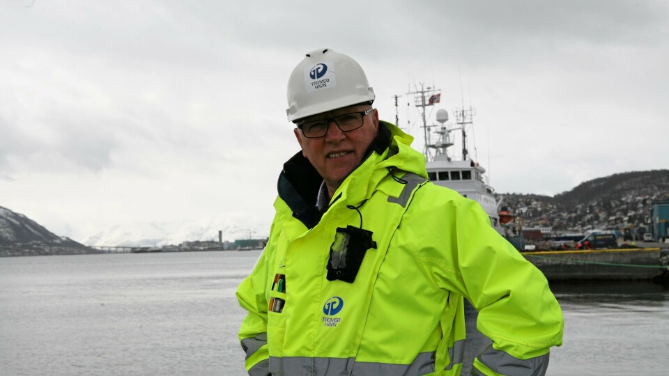 Halvar Pettersen kan få avløsning som havnedirektør i Tromsø allerede før sommerferien. Foto: Per Dagfinn Wolden