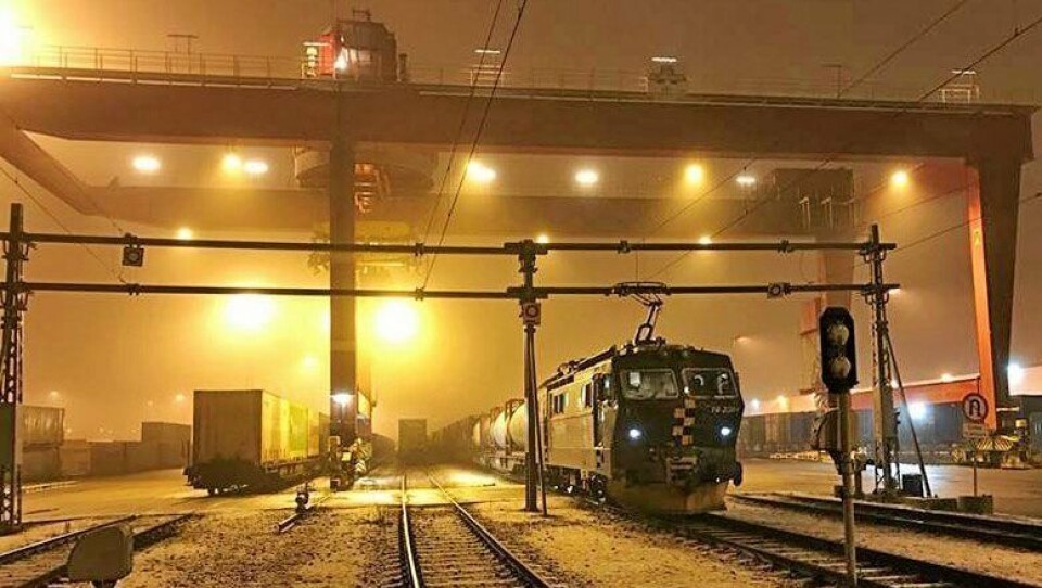 Norges største godsterminal trenger ny signalstrategi. Norges største godsterminal trenger ny signalstrategi.