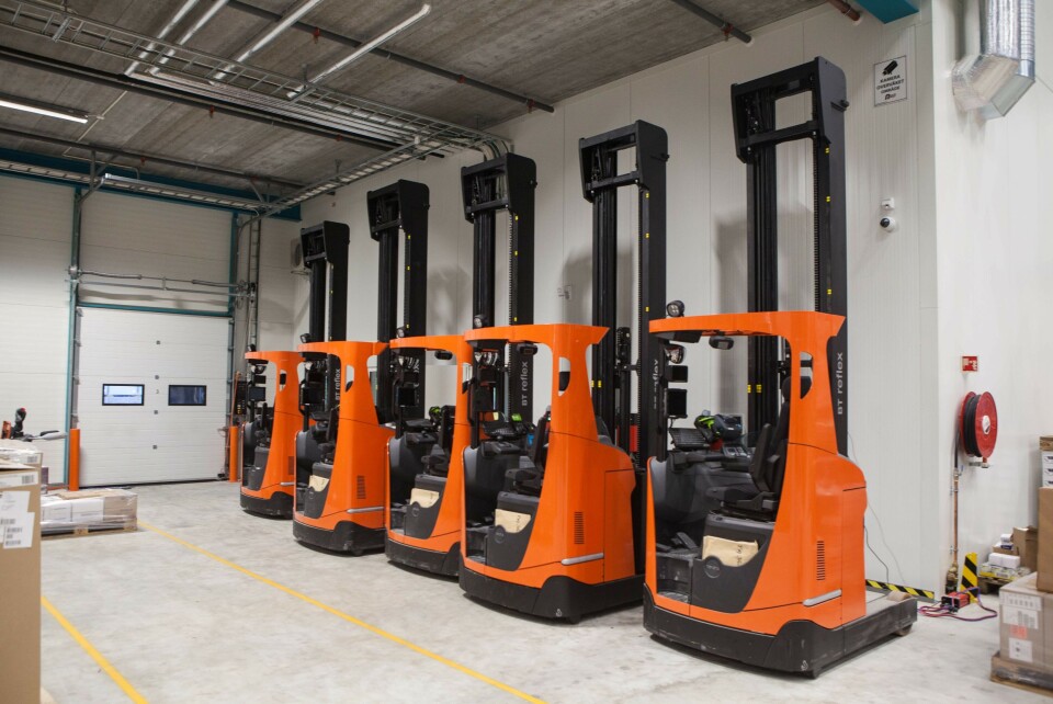 Toyota Material Handling har levert skyvemasttrucker med tiltbar førerkabin til Lemans nye lager. Toyota Material Handling har levert skyvemasttrucker med tiltbar førerkabin til Lemans nye lager.