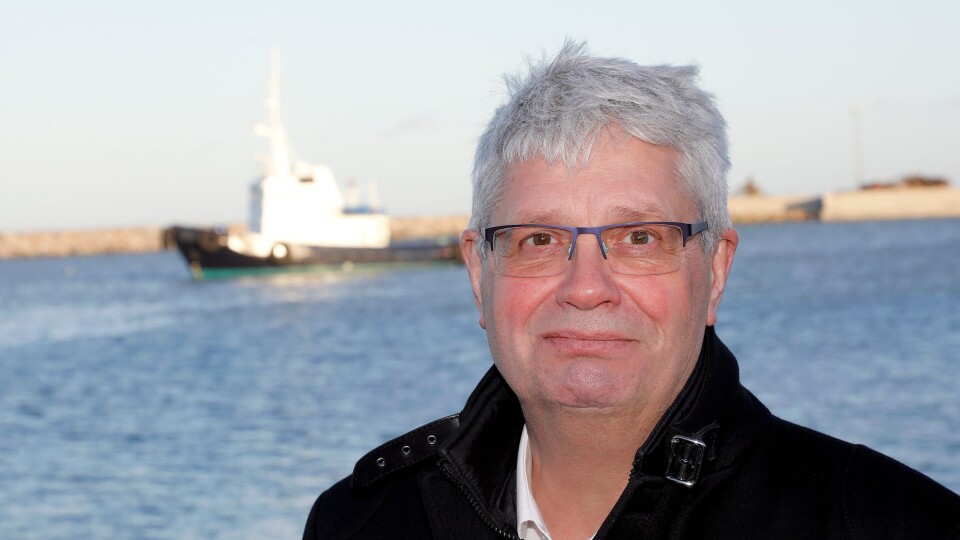 Styreleder Anker Laden-Andersen i Hirtshals Havn setter dagsorden for å knytte Norge og det europeiske kontinent sammen.