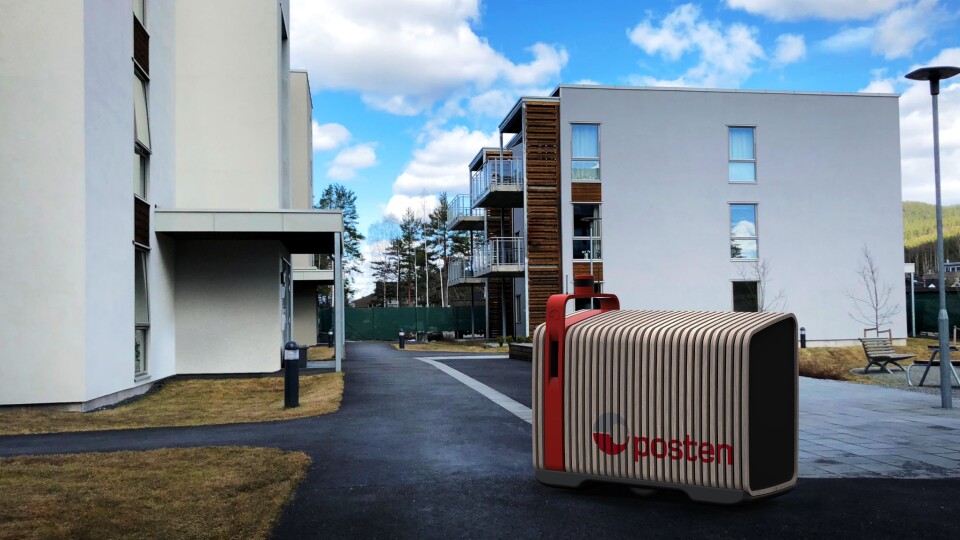 Posten med nytt transportsystem