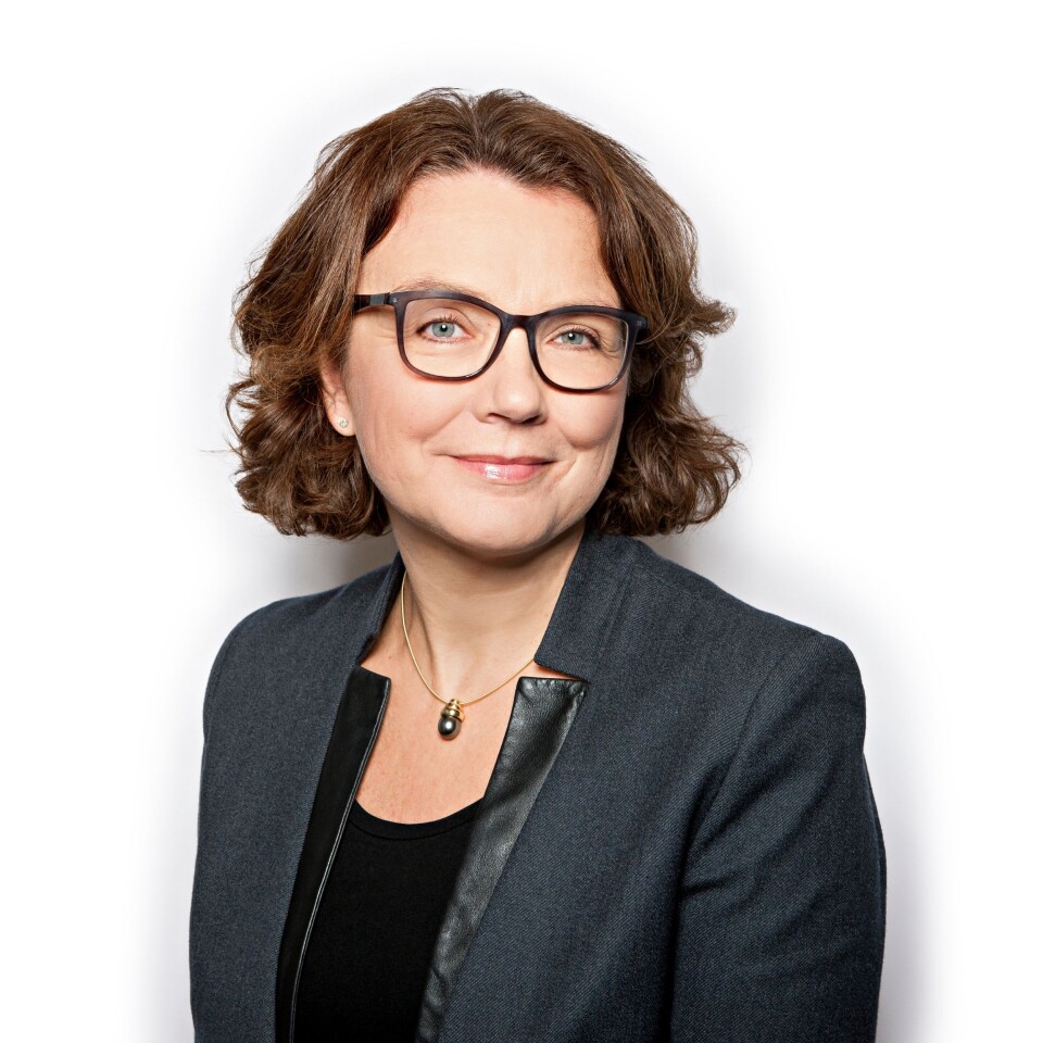 Konsernsjef Tone Wille i Posten Norge.
