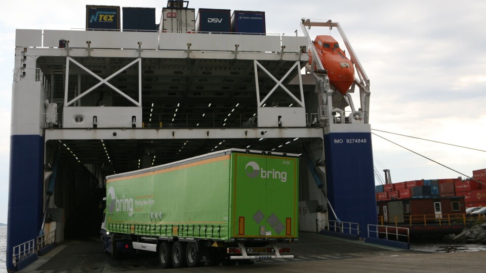 DFDS møter den sterke godsveksten sjøveien med nye ro-ro fraktferger. Foto: Per Dagfinn Wolden