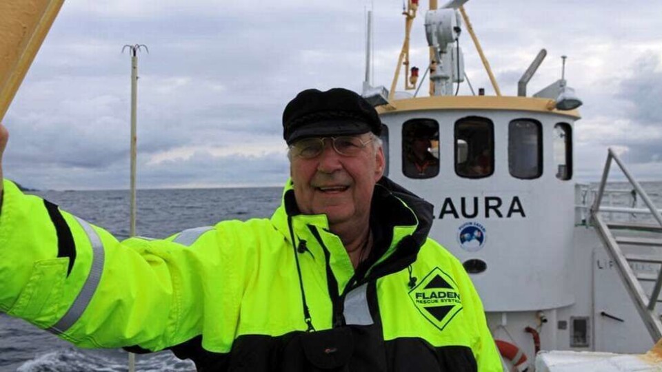 Flyfrakt av fisk fra Andenes