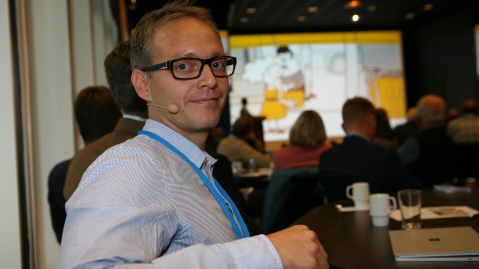 Nåværende daglig leder Vidar Fagerheim i Shiplog skal lede det nye selskapet. Foto: Per Dagfinn Wolden