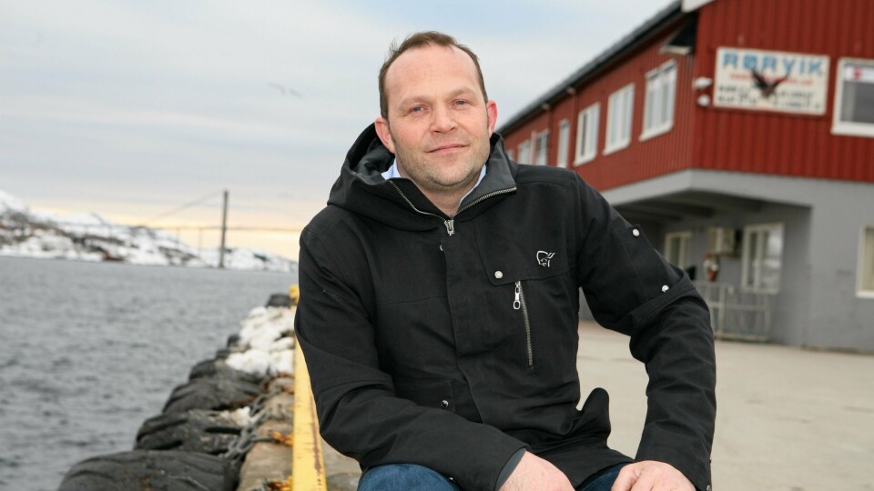 – Dette er en kraftig nedtur for sjøveis fisketransport, sier en skuffet Paul Ingvar Dekkerhus, havnedirektør i Nord-Trønelag Havn Rørvik. Foto: Per Dagfinn Wolden