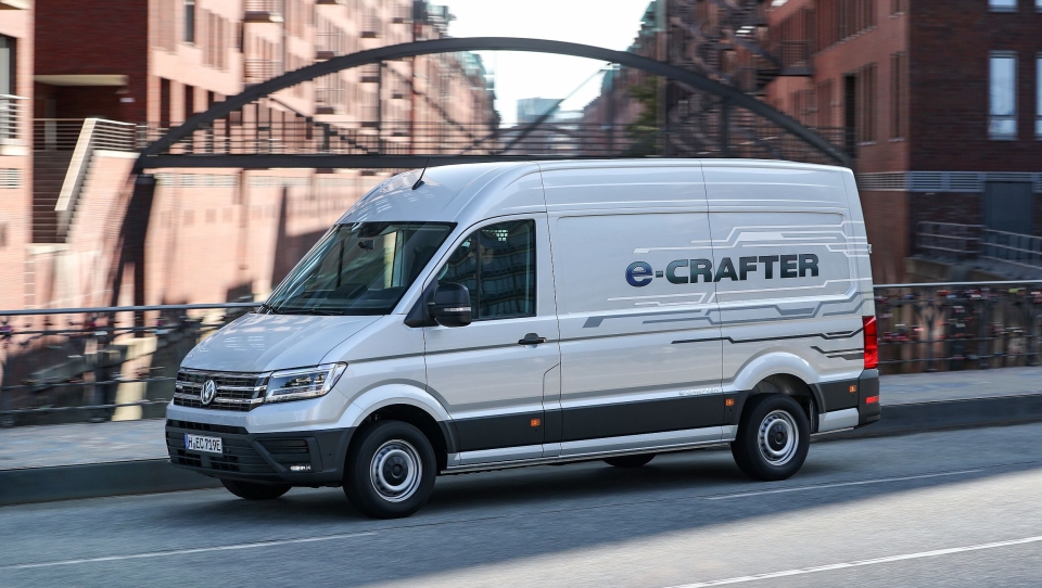 Nye Volkswagen e-Crafter.