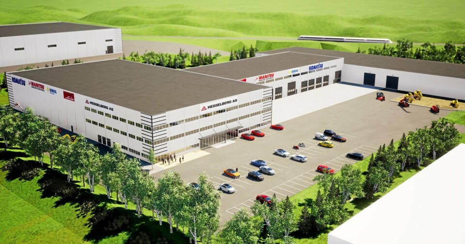 STORE: Sigurd Hesselberg AS skal flytte inn på et 16.000 kvadratmeter stort anlegg.