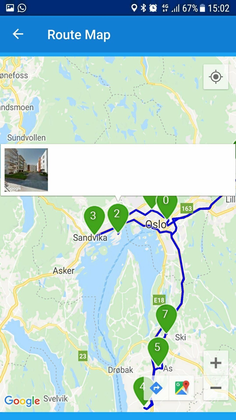 Ruteplanlegging i sanntid