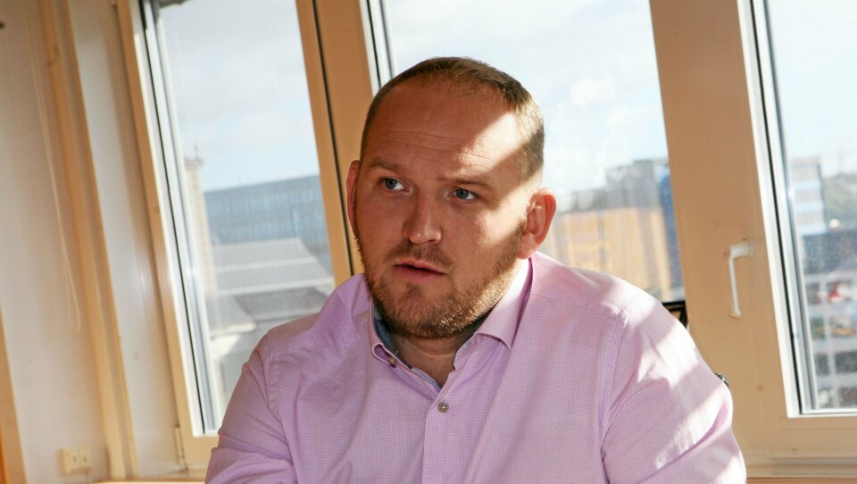 Samferdselsminister Jon Georg Dale må svare på om Hav Line-tildelingen er i tråd med insentivordningens kriterier om samfunnsnytten med å få gods fra veg til sjø. (Foto: Per Dagfinn Wolden)