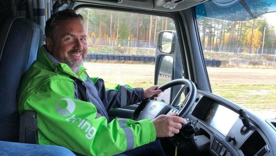 Bring Truckings styreformann, Robert Lona, er på glattisen i ordets rette forstand.