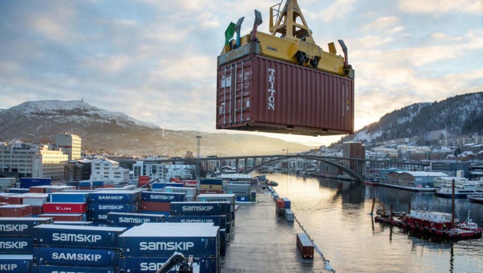 Flytting av godshavnen i Bergen til Ågotnes er et brennhett tema.