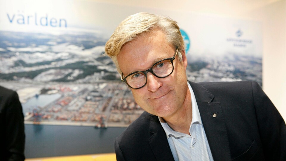 Magnus Kårestedt forlater sjefsstolen i det som seiler opp til å bli «Norges største godshavn». Foto: Per Dagfinn Wolden
