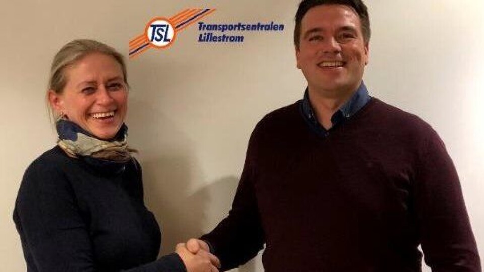 Sondre Mobråthen har fått med seg OTS og Randi Høieggen i den videre driften av Transportsentralen Lillestrøm (TSL).
