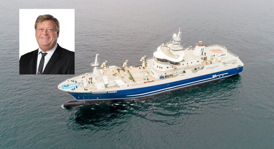 Fiskeriminister Harald T. Nesvik har sagt nei til at Norwegian Gannet får frakte prodfisk til utlandet, til tross for at Mattilsynet ga godkjenning til dette.
