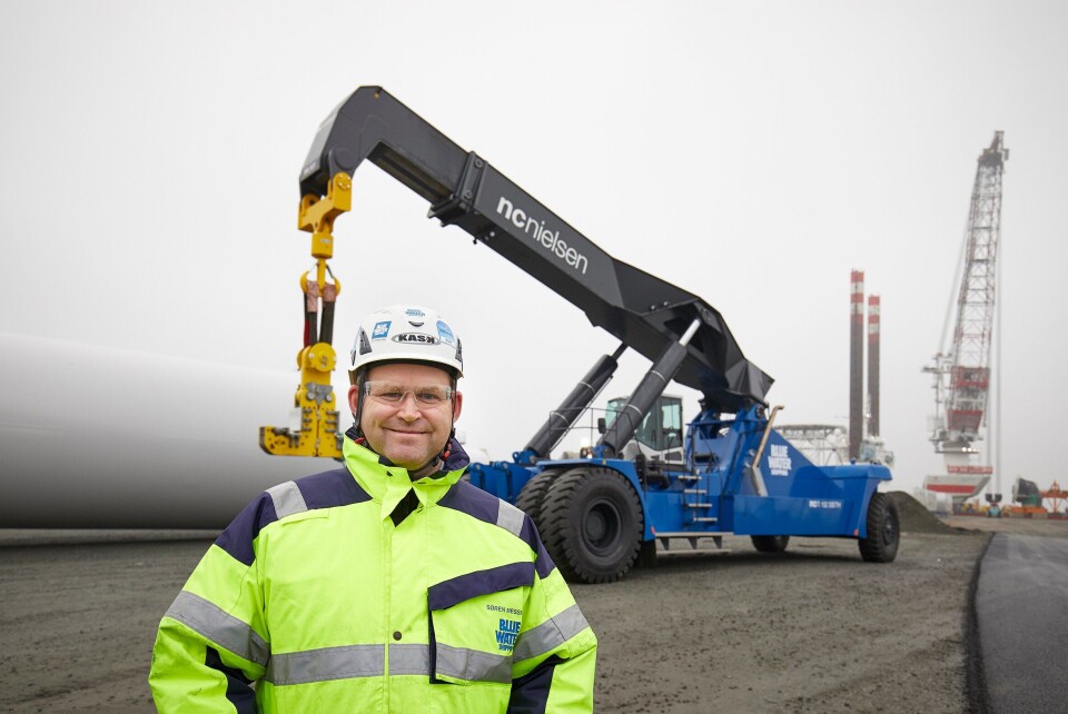 Søren Messmann, General manager i Port Services Division hos Blue Water Shipping.