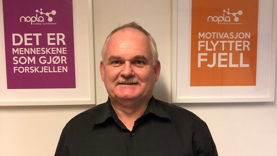 Noplas markedsdirektør og partner, Ulf Erling Rinnan, har suksessnøkkelen til sprøytestøpt plastemballasje.