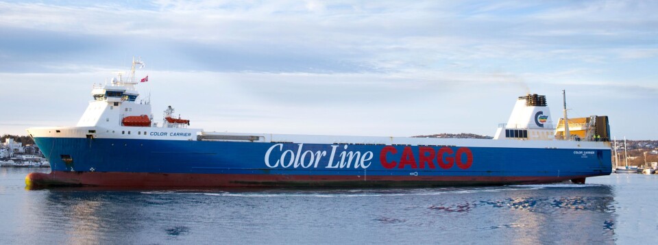 Color Carrier ankom Oslo for første gang 9. januar 2019. Skipet ble satt i trafikk mellom Oslo og Kiel 10. januar 2019.
