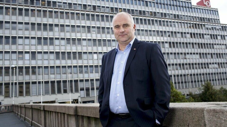 Bjørn Mietinen, 1. nestleder i HK. (Foto: HK)