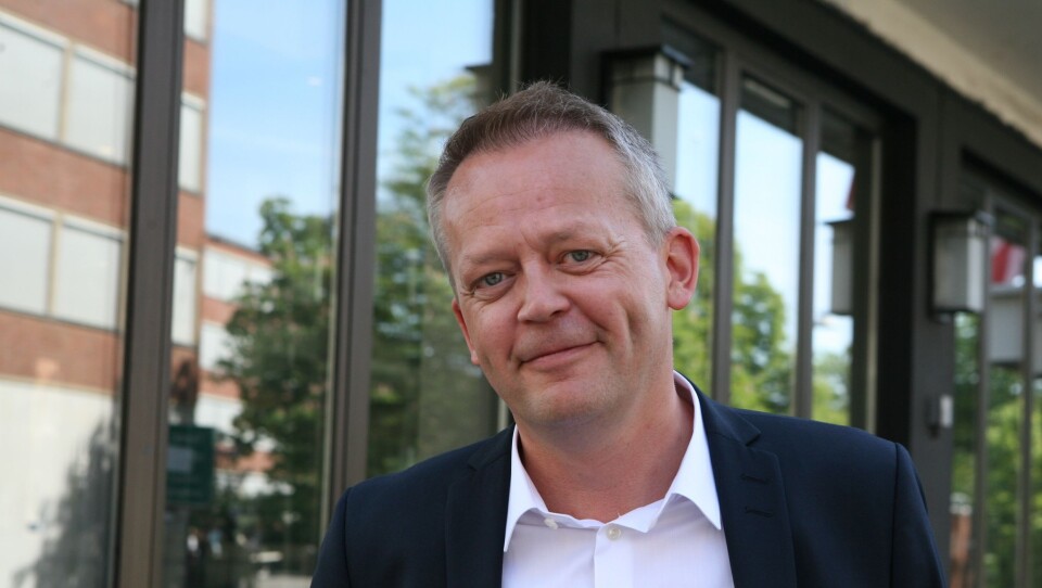 Schenker-sjef Knut Eriksmoen er møkka lei debatten om godsterminal og foreslår terminalbytte. Foto: Per Dagfinn Wolden
