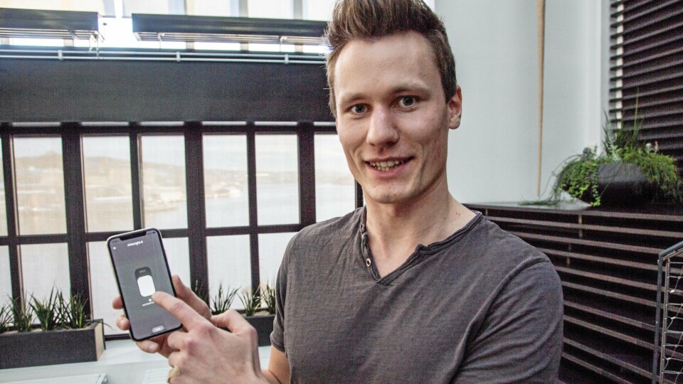 ENKELT: Unloc er først og fremst et app, som gjør det mulig å dele nøkler, forteller Kris Riise.