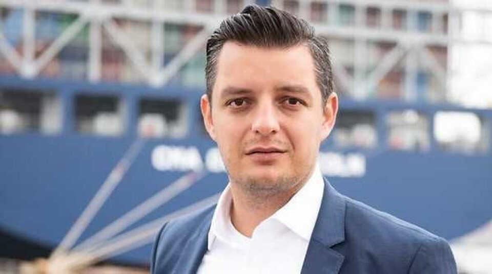 Elvir Dzanic tiltrer som vd i Göteborgs Hamn 1. juni.