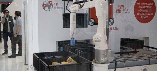 1000 robotplukk i timen ut av AutoStore