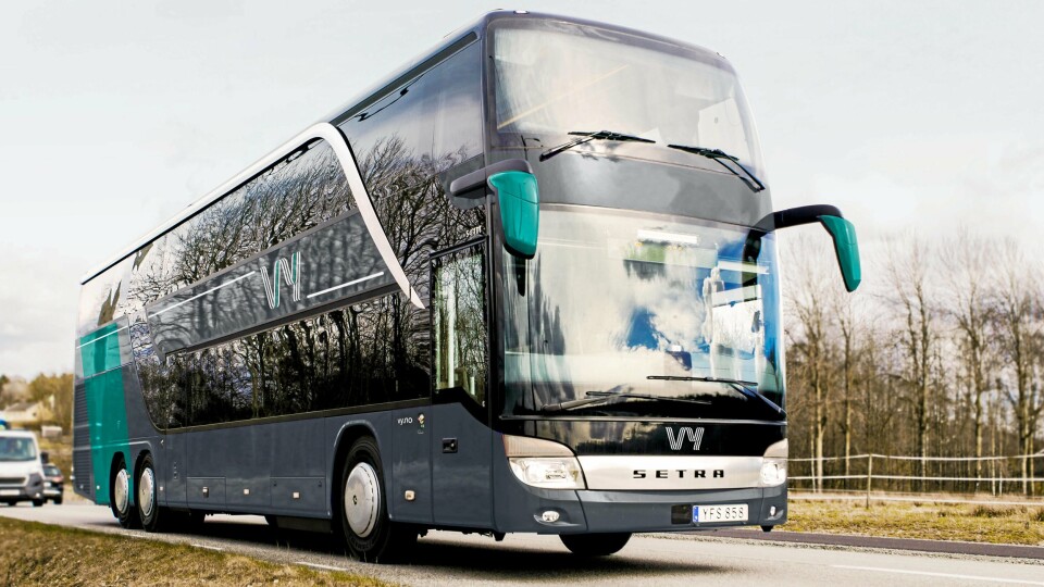 BUSS FØRST OG FREMST: Vy er strengt tatt et busselskap, som også driver litt med tog.