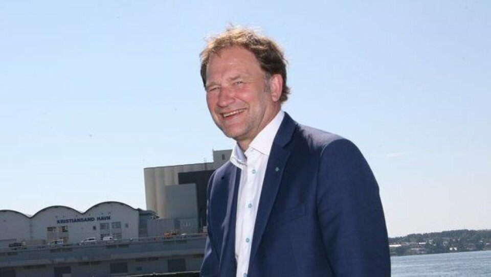 Styreleder Halvard Aglen i Norske Havner er kritisk til regjeringens nye Havne- og farvannslov. (Foto: Per Dagfinn Wolden)