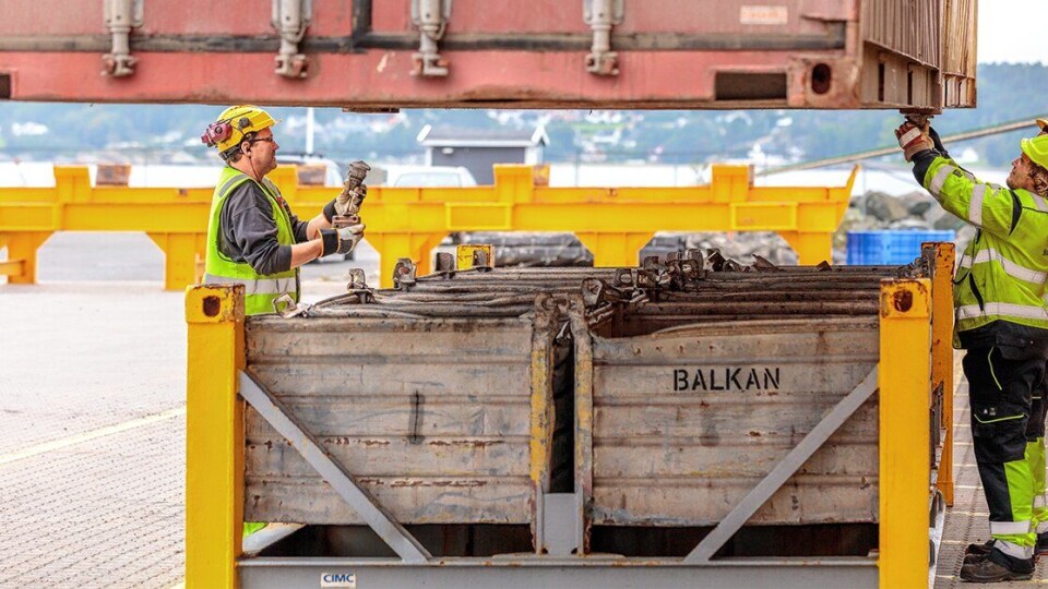 2019 kan bli et nytt år for volumrekord for gods over Larvik Havn sine kaier. Foto: Larvik Havn.