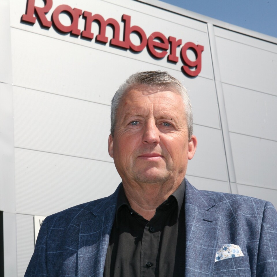 Daglig leder Terje Clausen har bidratt til en fantastisk reise for Ramberg. Foto: Per Dagfinn Wolden Daglig leder Terje Clausen har bidratt til en fantastisk reise for Ramberg. Foto: Per Dagfinn Wolden