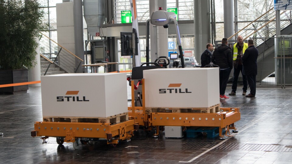 AGV OG INTERNLOGISTIKKROBOT: Still LTX 50.
