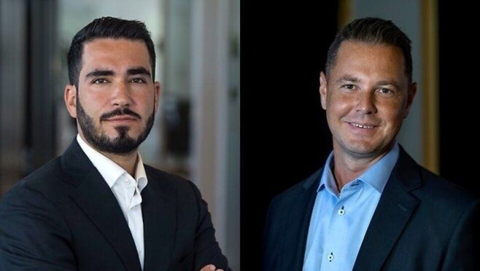 Mani Hemmaty og Sandu Nylmon skal styrke Logistic contractors posisjon i Norge. (Foto: Logistic Contractor)