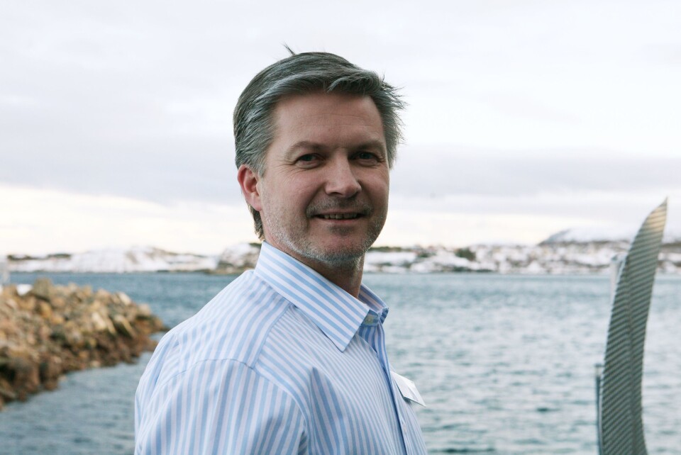 Terminalansvarlig Per Anders Brattgjerd i Nor Lines sier at summen av alle fraktefartøyene i Nor Lines Daily-nettverket vil gjøre sjøtransporten mer konkurransedyktig i forhold veitransporten. Foto: Per Dagfinn Wolden